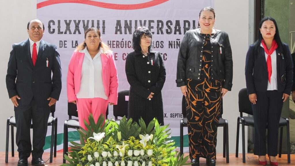 Gobierno Municipal de Chiautempan conmemora la Gesta Heroica de los Niños Héroes