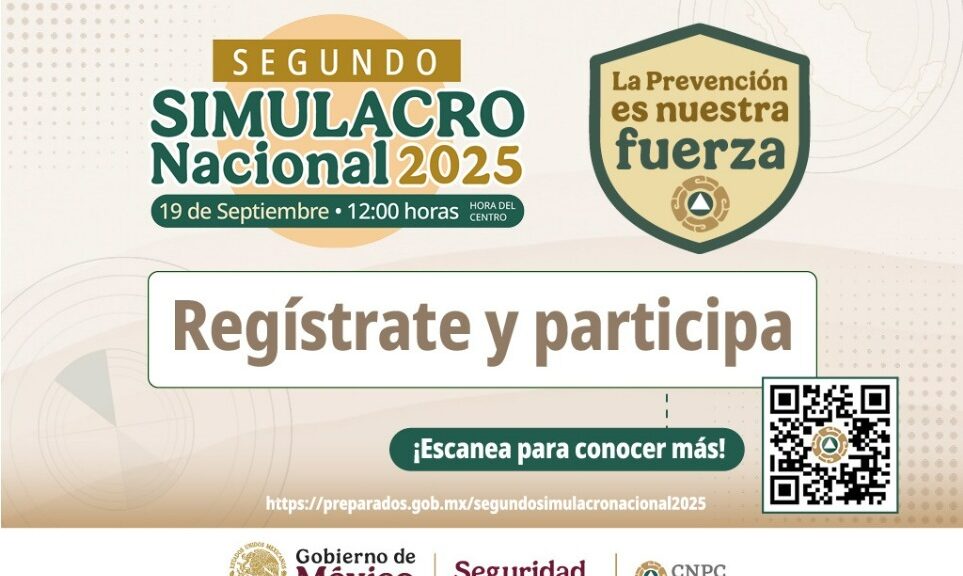 TLAXCALA, LISTA PARA EL SIMULACRO NACIONAL 2025