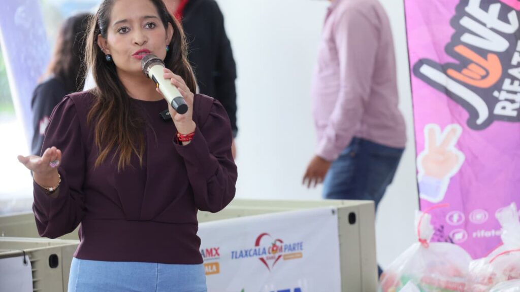 CON ENTREGA DE MÁS DE 6 TONELADAS DE ALIMENTOS, JÓVENES SE SUMAN A “TLAXCALA COMPARTE HAMBRE CERO”