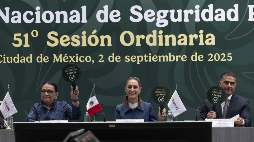 PRESIDENTA RECONOCE COLABORACIÓN DE GOBERNADORES EN MATERIA DE SEGURIDAD