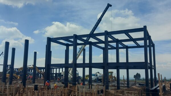 REGISTRA 60% DE AVANCE LA CONSTRUCCIÓN DE LA UNIVERSIDAD NACIONAL ROSARIO CASTELLANOS EN TEOLOCHOLCO, TLAXCALA