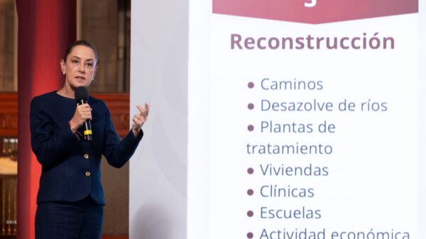 ANUNCIA PRESIDENTA CLAUDIA SHEINBAUM INVERSIÓN INICIAL DE 10 MIL MDP EN APOYOS DIRECTOS A DAMNIFICADOS POR LAS LLUVIAS