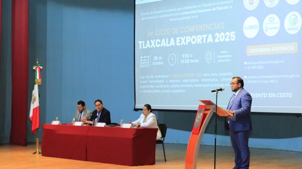 Inauguran en la UATx trabajos del Primer Ciclo de Conferencias: Tlaxcala Exporta 2025