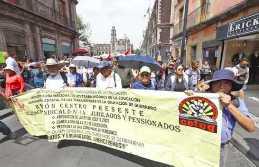 Anuncia la CNTE dos paros; insiste en que se derogue la Ley del Issste