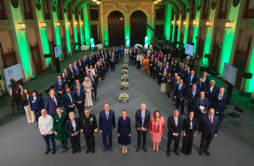 Presentan el Plan México a más de 60 empresarios de 17 países