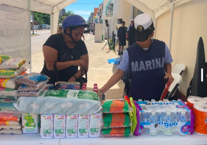 Semar llama a la ciudadanía a apoyar colecta de víveres para damnificados