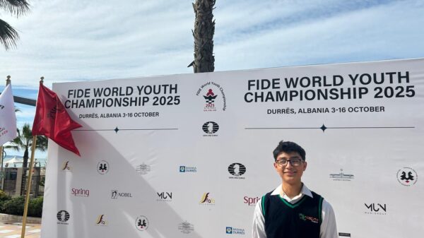 ESTUDIANTE DE CECyTE TLAXCALA REPRESENTA A MÉXICO EN EL CAMPEONATO MUNDIAL DE AJEDREZ SUB-18, EN ALBANIA