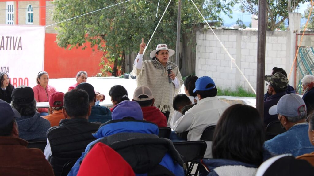 Motiva Ana Lilia Rivera participación de la gente para concretar el cambio de régimen