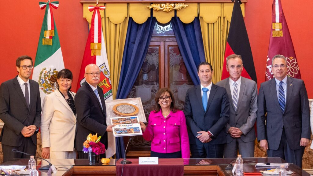 TLAXCALA Y ALEMANIA FORTALECEN LAZOS DE COOPERACIÓN E INVERSIÓN