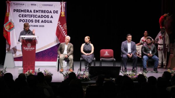 TLAXCALA, PRIMER ESTADO DEL PAÍS EN CERTIFICAR LA CALIDAD DEL AGUA DE SUS SISTEMAS DE ABASTECIMIENTO PÚBLICO