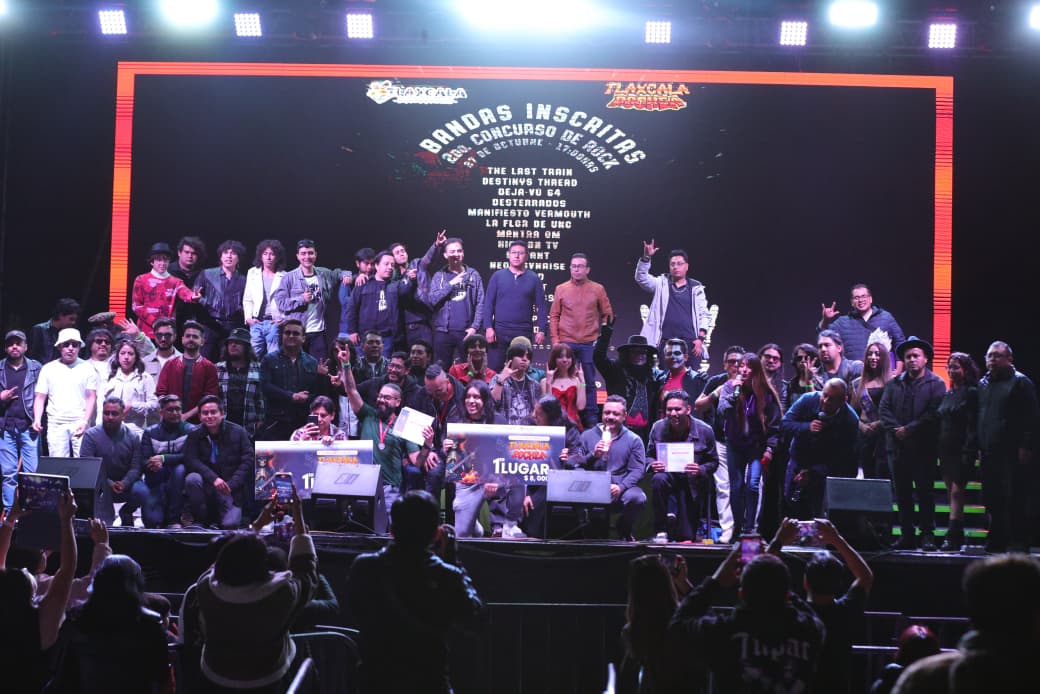 EL ROCK SE APODERA DE “TLAXCALA, LA FERIA DE FERIAS 2025”