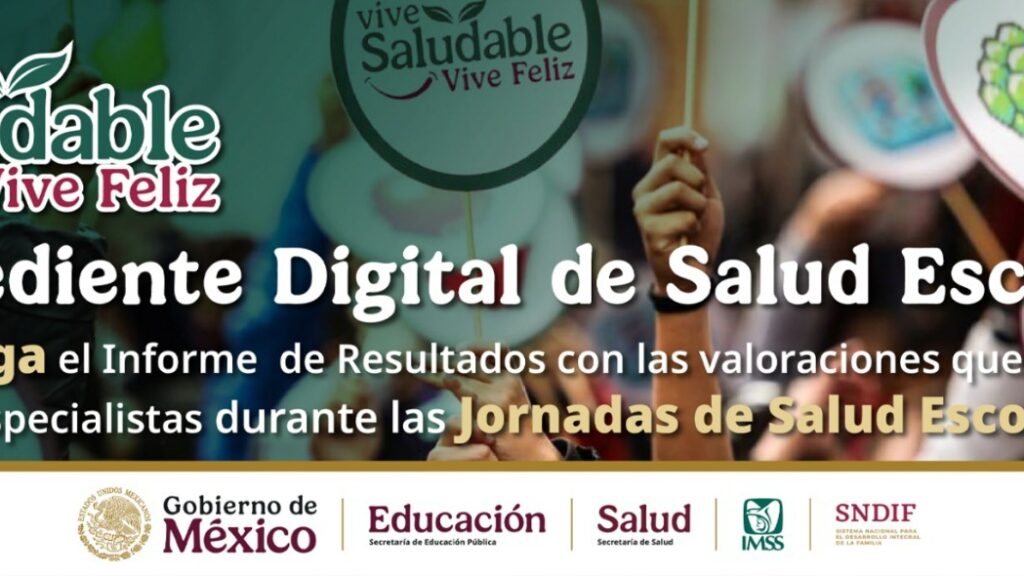 LLAMAN A MADRES Y PADRES DE FAMILIA A CONSULTAR DIAGNÓSTICOS DE SALUD DEL PROGRAMA “VIVE SALUDABLE, VIVE FELIZ”