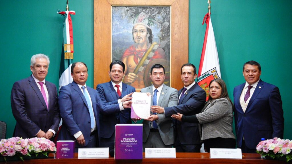 Recibe Congreso del Estado el Paquete Económico 2026
