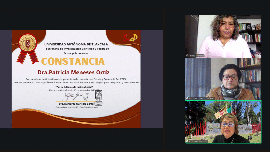 Mantiene Secretaría de Investigación Científica y Posgrado UATx permanente difusión de la cultura de paz