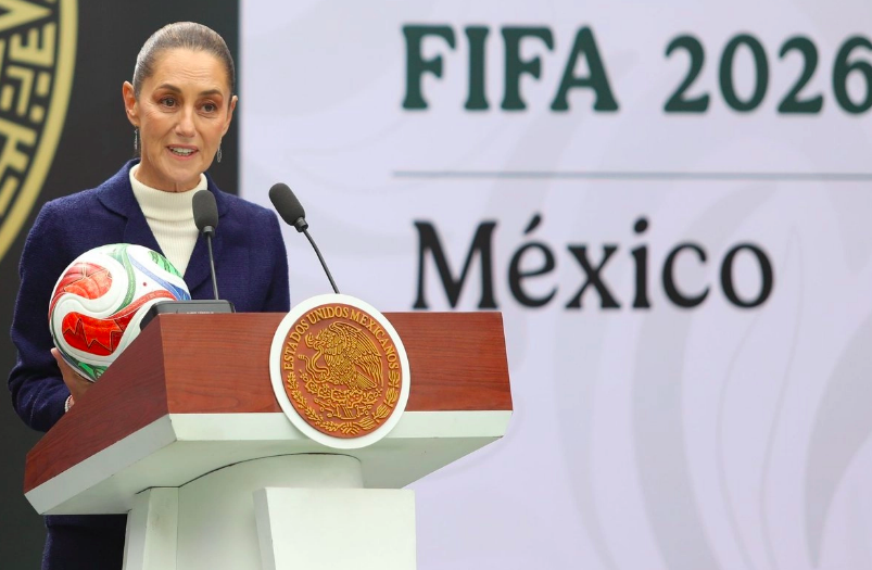 Sheinbaum analiza viajar en diciembre a EU para sorteo del Mundial