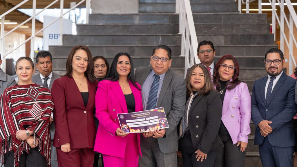 Poder Judicial del Estado de Tlaxcala celebra el Concurso de Ofrendas 2025 “Recuerdos que Florecen”