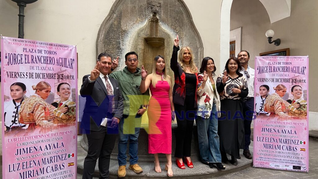 El “Cartel Rosa de la Prensa” reunirá a toreras de México y España en una noche histórica.