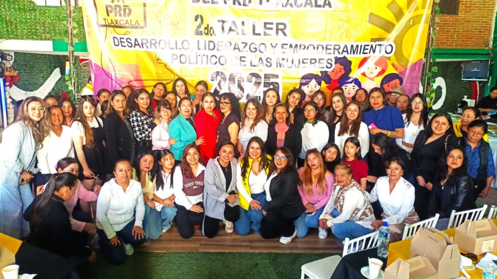 PRD Tlaxcala mantiene un compromiso claro con las mujeres en la vida política.