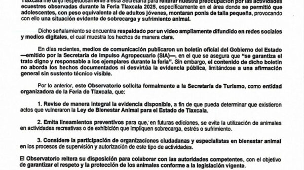 Activistas exigen Acción ante Denuncias de Maltrato Animal en la Feria de Tlaxcala