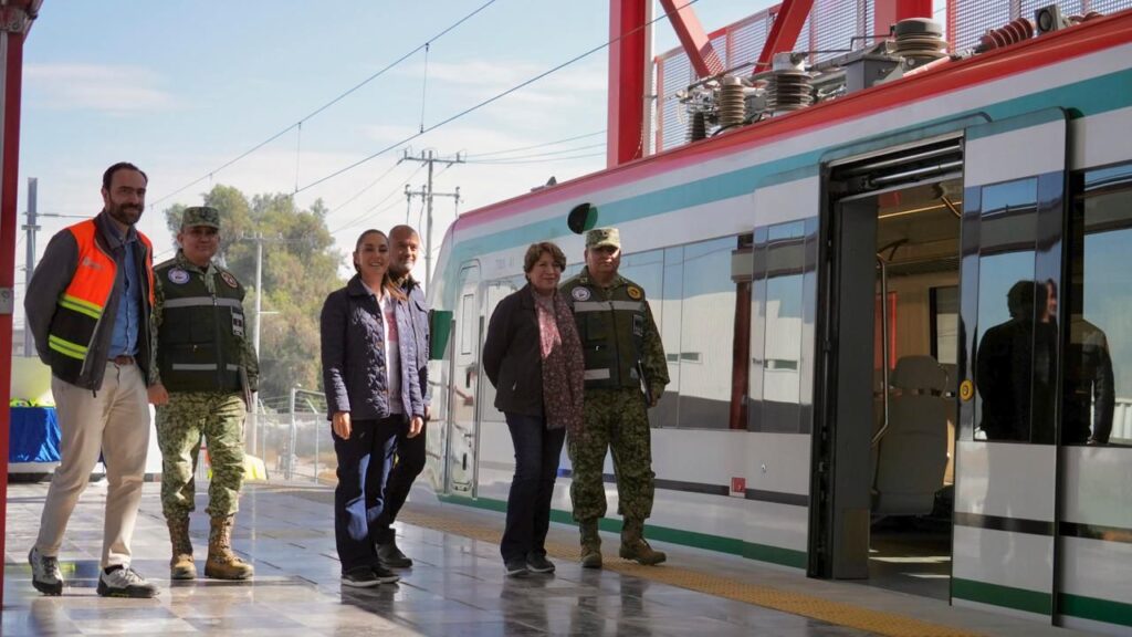 PRESIDENTA CLAUDIA SHEINBAUM ANUNCIA QUE TREN LECHERÍA-AIFA ESTARÁ LISTO EN EL PRIMER TRIMESTRE DE 2026
