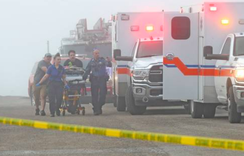 Cinco muertos y un desaparecido por accidente de avión de Marina en Texas