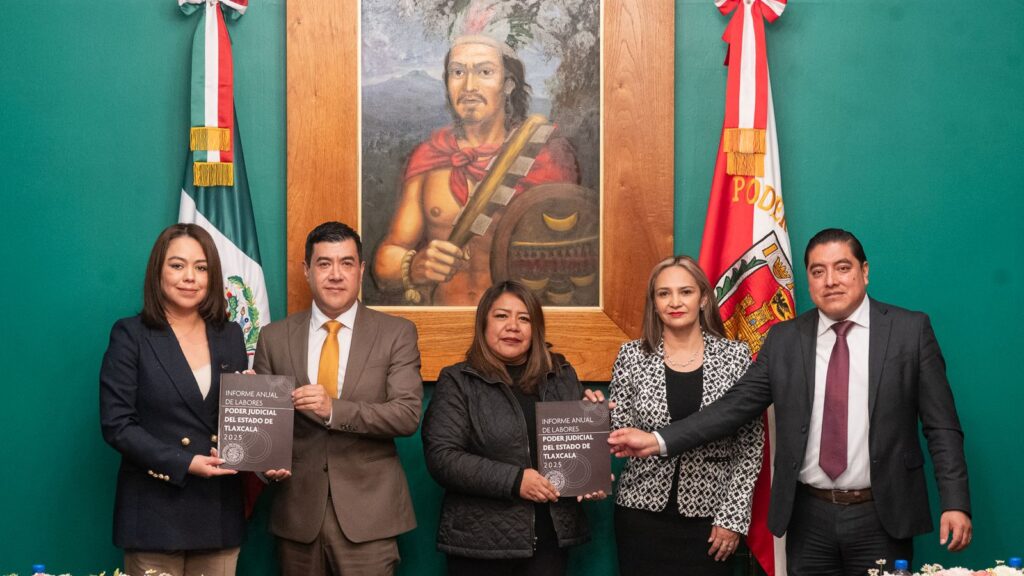 ENTREGA PODER JUDICIAL INFORME ANUAL DE ACTIVIDADES 2025 AL CONGRESO DEL ESTADO DE TLAXCALA