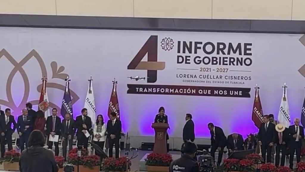 Tlaxcala expone avances integrales en educación, infraestructura, economía y turismo durante el cuarto informe de gobierno