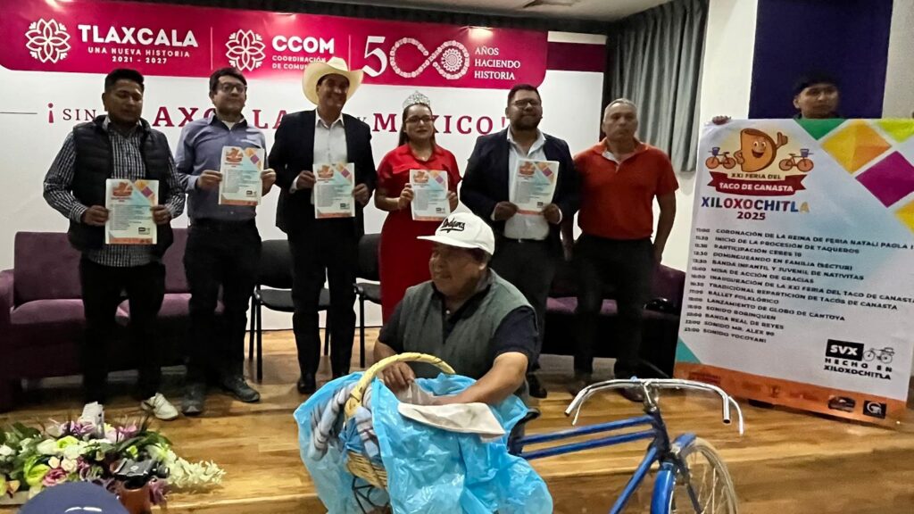 Entre exigencias de mejora urbana, presentan la “Feria del Taco de Canasta 2025”