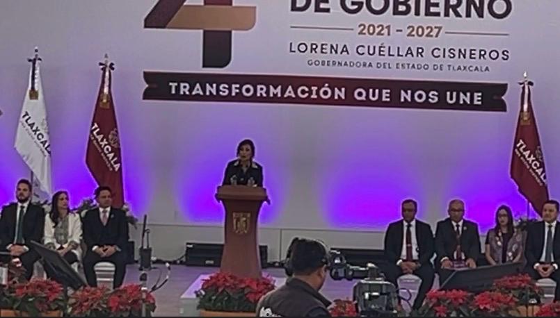 Tlaxcala Consolida Avances en Seguridad, Salud y Desarrollo Social en el Cuarto Informe de Gobierno