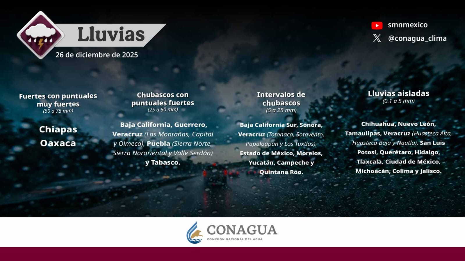 Frente frío 24 afecta a Tlaxcala con heladas y lluvias aisladas