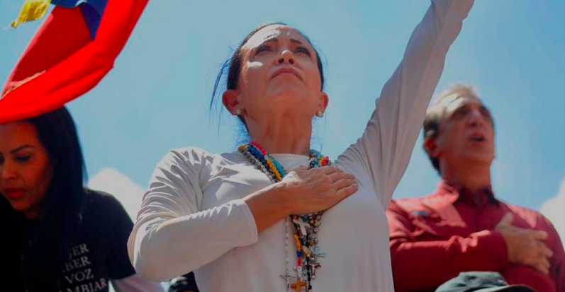 Trump deja en el desamparo a Corina Machado y aguada la fiesta a la derecha global