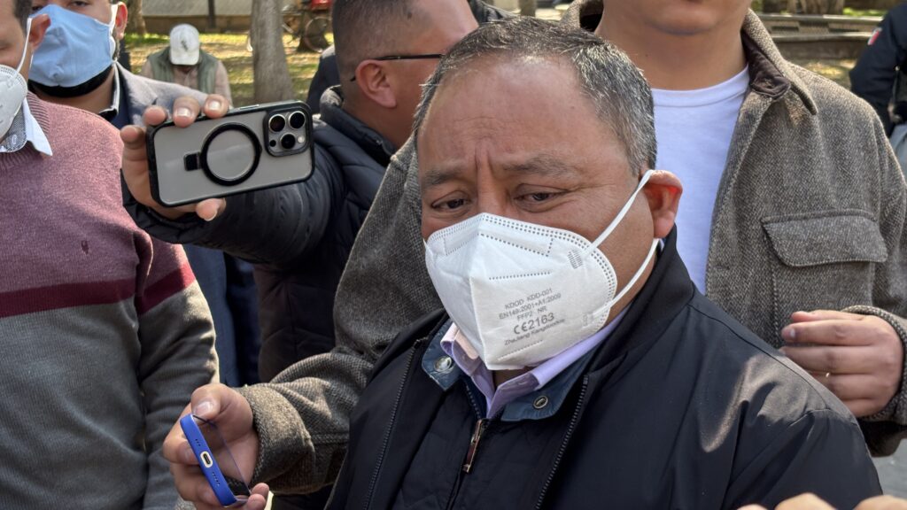 Javier Rivera responsabilizó al IDET por crisis de agua en Apizaco