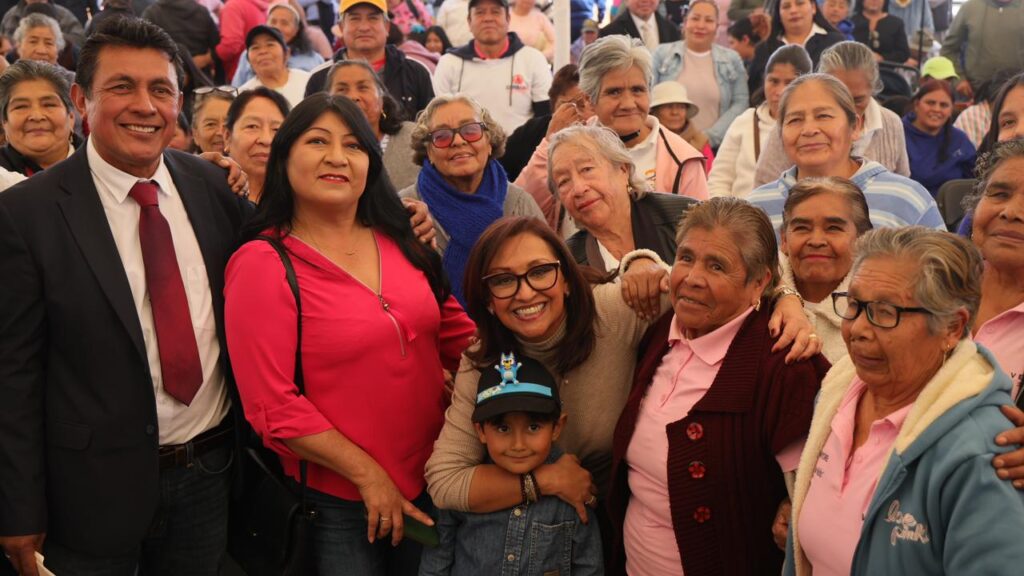 OBRAS CON SENTIDO SOCIAL TRANSFORMAN COMUNIDADES DE XALOZTOC: GOBERNADORA