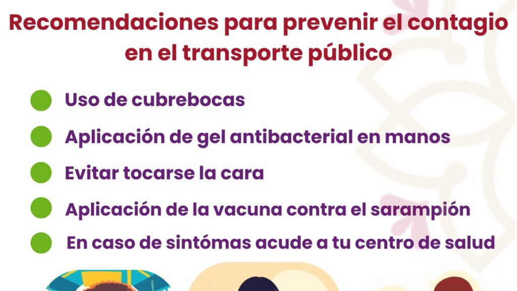 EMITE SECRETARÍA DE MOVILIDAD RECOMENDACIONES SANITARIAS PARA EL TRANSPORTE PÚBLICO