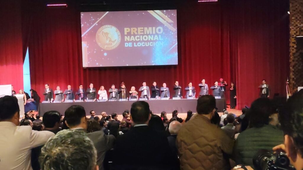 RECIBIÓ LA CORACYT EL “PREMIO NACIONAL DE LOCUCIÓN 2025” EN TRES CATEGORÍAS