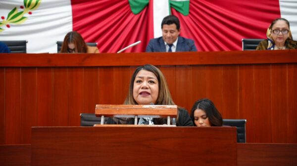 La diputada Maribel León Cruz presentó este día ante el Pleno del Congreso del Estado de Tlaxcala la Iniciativa orientada a fortalecer la protección de los derechos de las mujeres