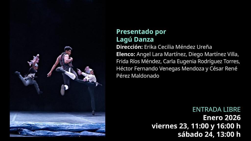 La Secretaría de Cultura de Tlaxcala impulsa el acceso a expresiones artísticas con una puesta en escena gratuita dirigida a infancias, juventudes y familias