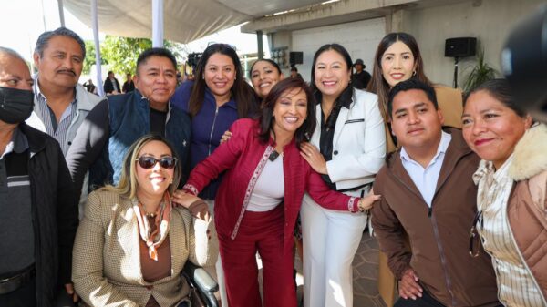 La gobernadora, Lorena Cuéllar Cisneros informó que su administración invirtió 22 millones de pesos extraordinarios en obras y acciones en este municipio