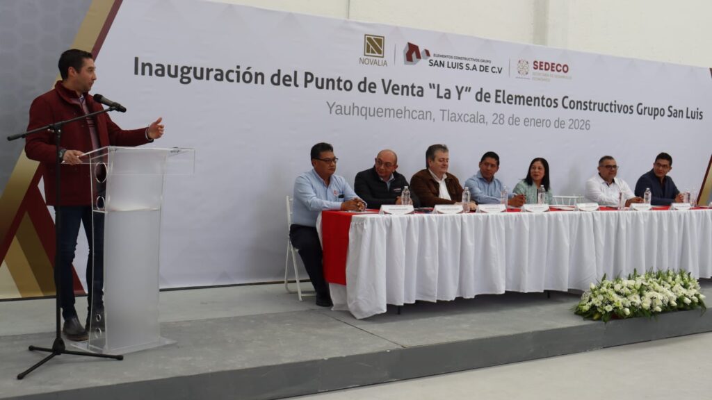La apertura del Punto de Venta “La Y” de Grupo San Luis generará 77 empleos directos e indirectos, fortalecerá la cadena productiva de la construcción y dinamizará la economía local.