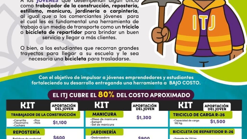 Invitan a juventudes de Huamantla a participar en la convocatoria “Herramientas para tu Futuro”