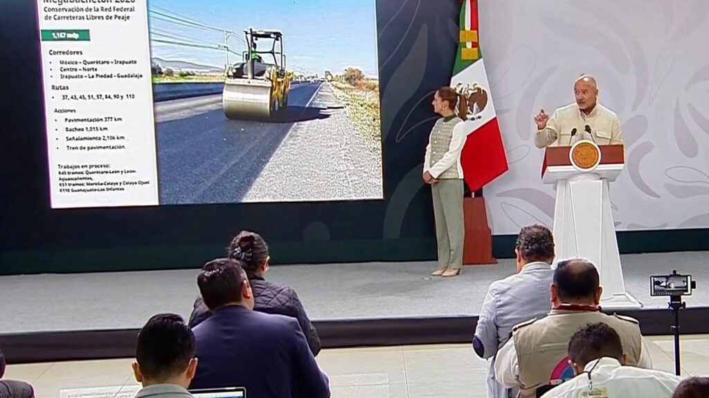 SE INTERVENDRÁN MIL 392 KM DE LA RED CARRETERA FEDERAL LIBRE DE PEAJE EN GUANAJUATO: SICT