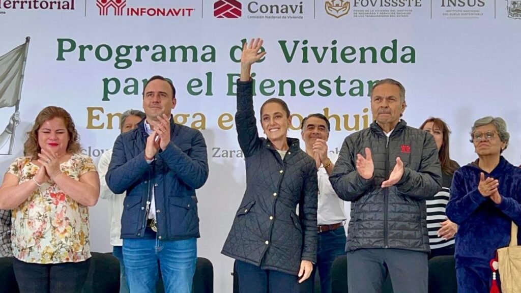 INFONAVIT ENTREGA EN COAHUILA LAS PRIMERAS VIVIENDAS DEL BIENESTAR EN ESE ESTADO