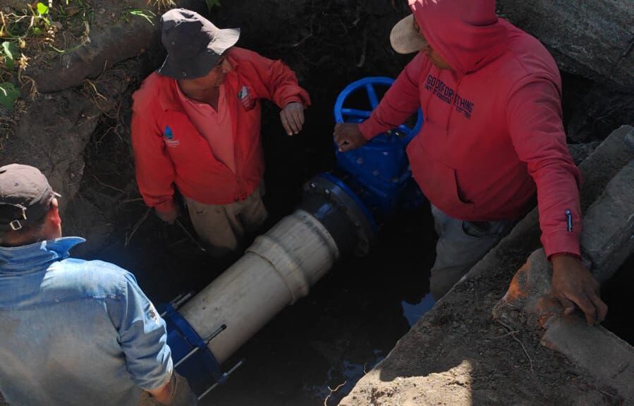 CAPAMH restablece operación en tanque del pozo Santa Ana Ríos tras atender falla mecánica