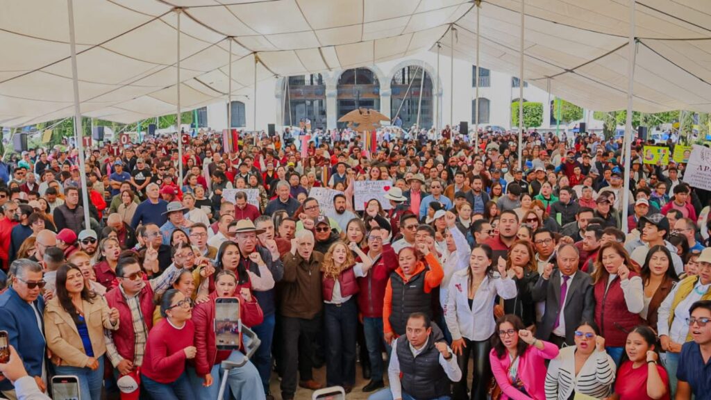Con Marcela González y Rafael Barajas “El Fisgón”, Tlaxcala fortalece la defensa de la soberanía nacional