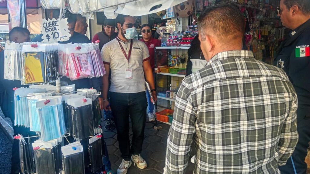 APIZACO INICIA OPERATIVOS PERMANENTES PARA EL ORDENAMIENTO DEL COMERCIO INFORMAL