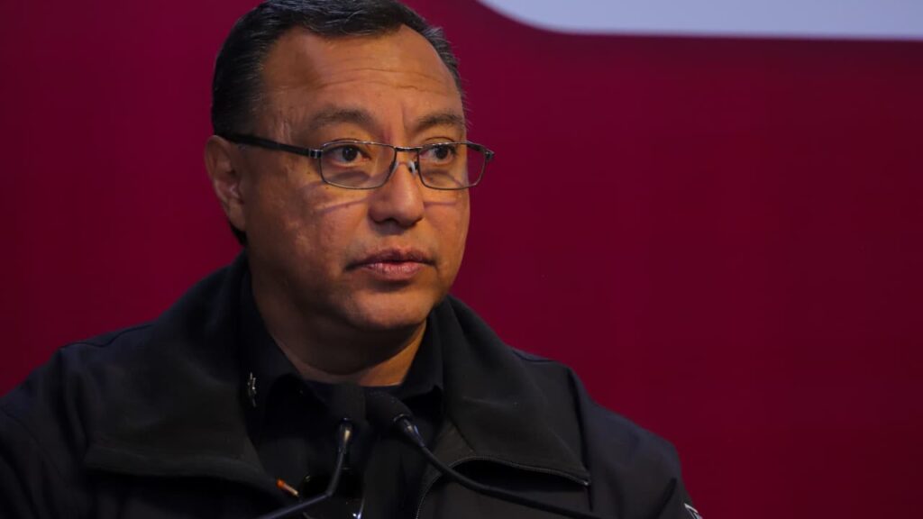 El secretario Alberto Martín Perea destacó 113 puestas a disposición, la recuperación de 51 vehículos y acciones contra ciberdelitos en Tlaxcala, durante su participación en el Diálogo Circular