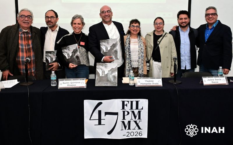 PUBLICACIONES DEL INAH SOBRE MONUMENTOS HISTÓRICOS Y  CULTURA ALIMENTARIA, EN LA APERTURA DE LA FIL MINERÍA