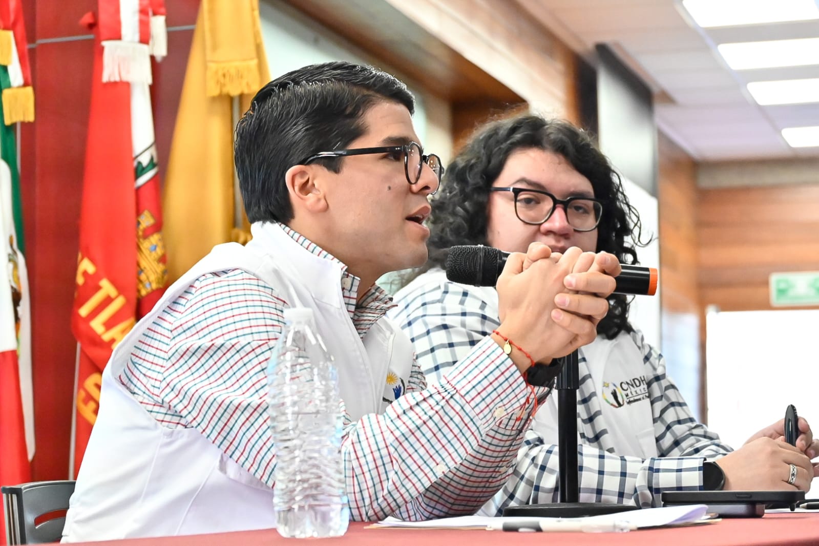 La UPET, el COMECOT, defensores de Derechos Humanos y Activistas acudieron este día al foro: “Proteger a quienes informan, defienden derechos: diálogo, apoyo y acción”.