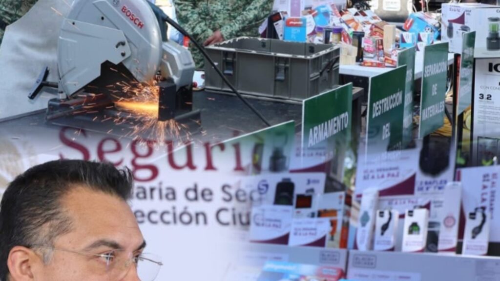 Cero consecuencias o preguntas para quien entregue armas en Tlaxcala