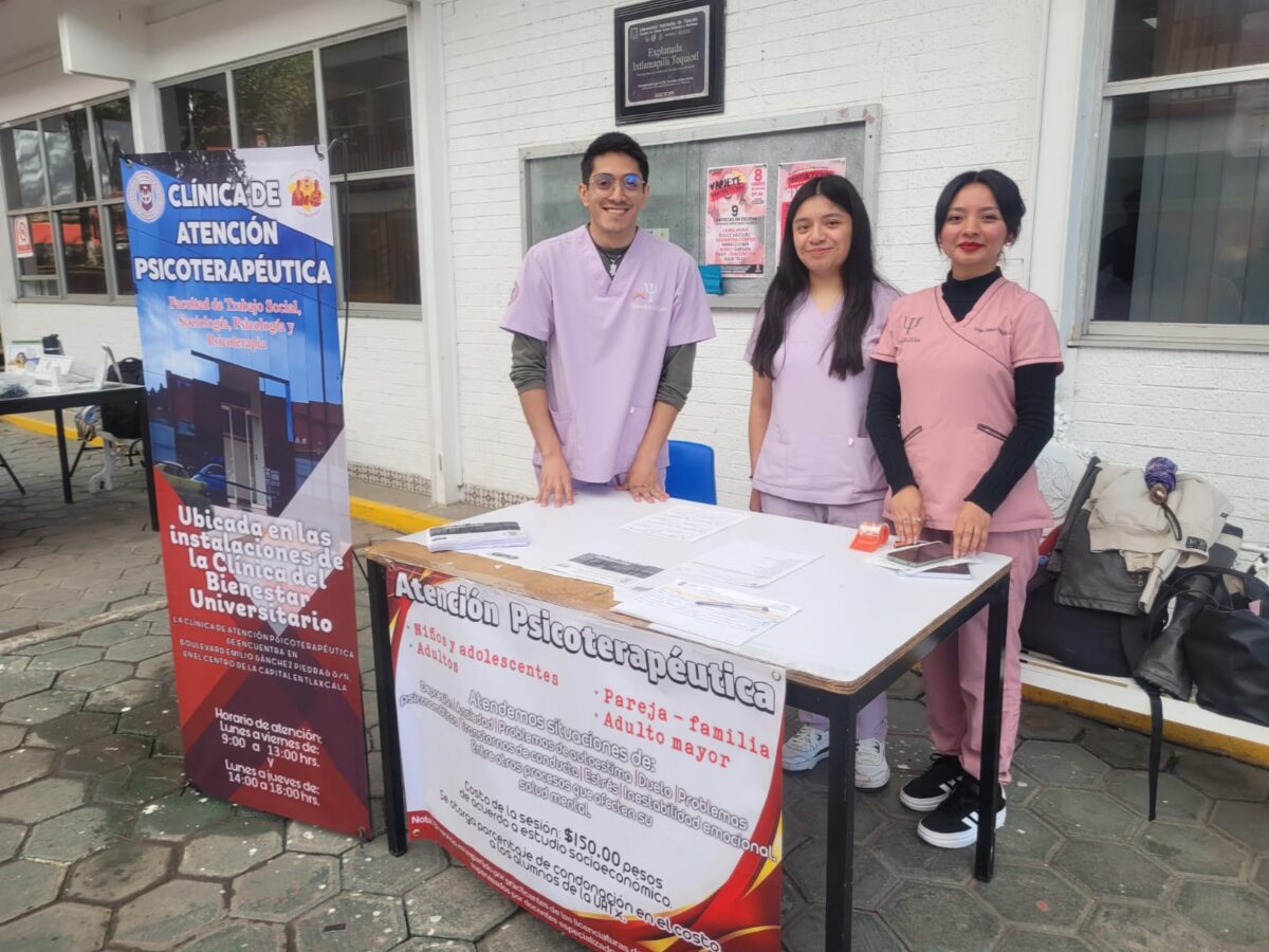 UATx brinda atención psicoterapéutica  accesible a la población tlaxcalteca